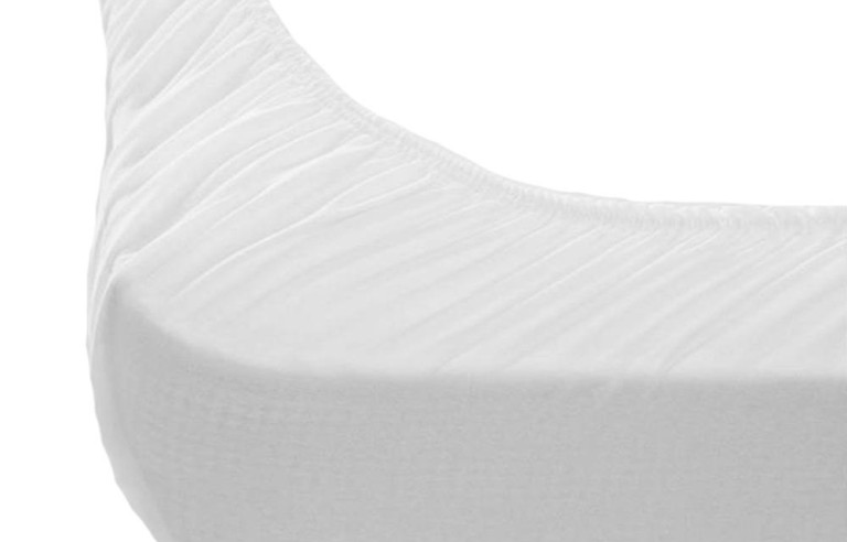 Fehér jersey gumis lepedő több méretben
